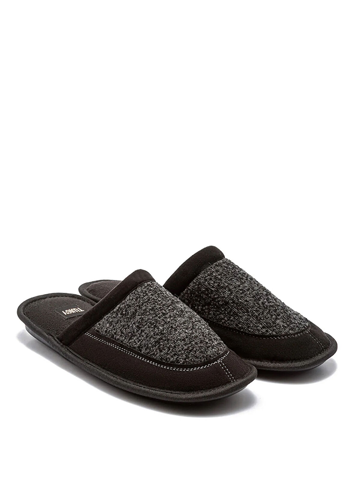 Twigy Siyah Erkek Ev Terliği TW MATTEO