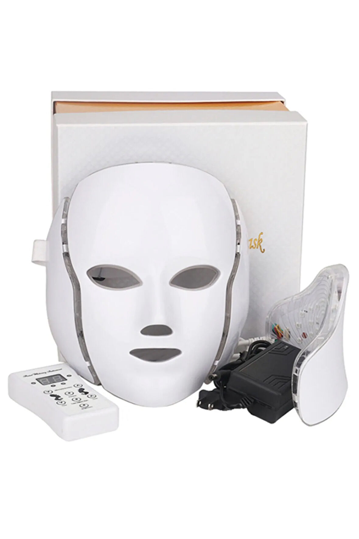 Multi Fonksiyonel Cilt Bakım Led Meske Colorful Led 7 Renk Boyunluklu Led Maske