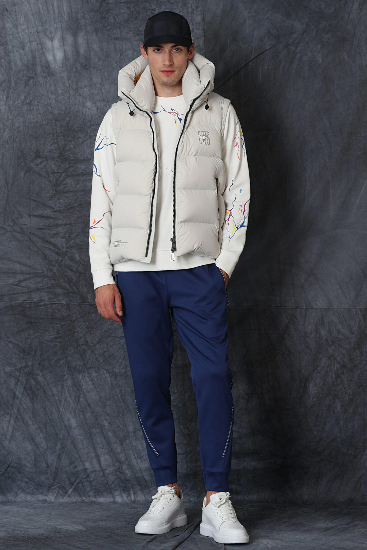 Lufian Erkek Glam Eşofman Altı 112050036 Saks