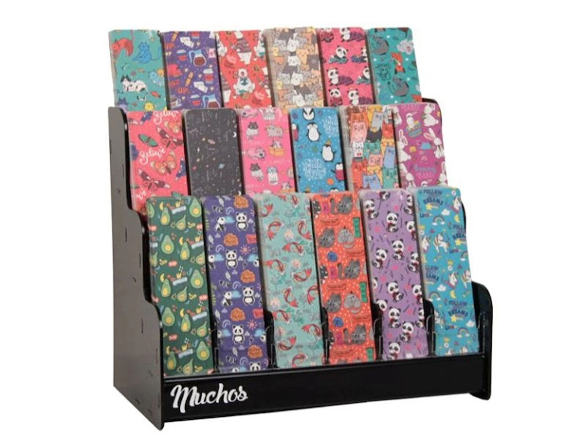 Muchos Texture Serisi 2 - 720 Adet Sıvamalı Ayraç