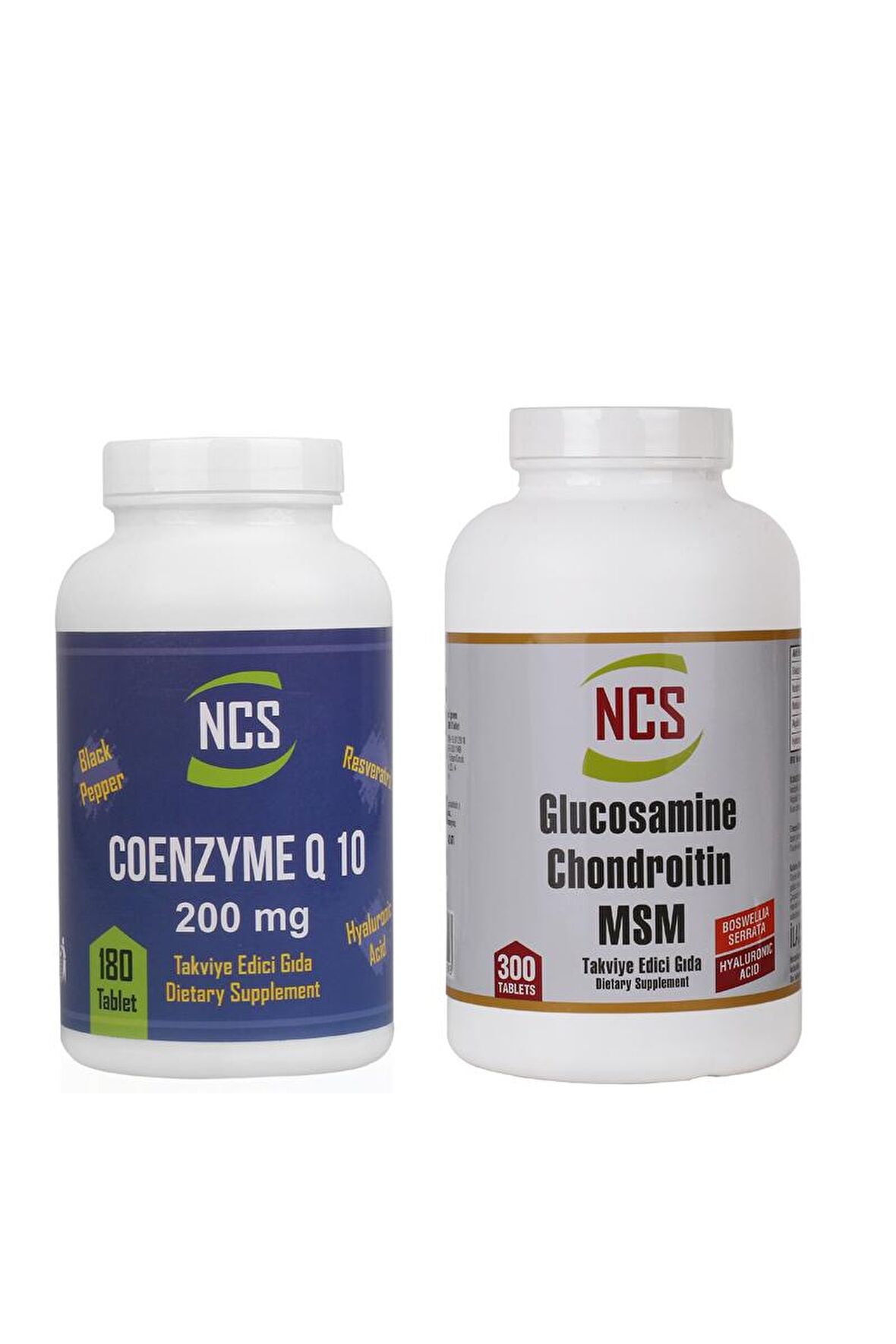 Glucosamine Chondroitin MSM 300 Tablet Coenzyme Q-10 200 Mg 180 Tablet