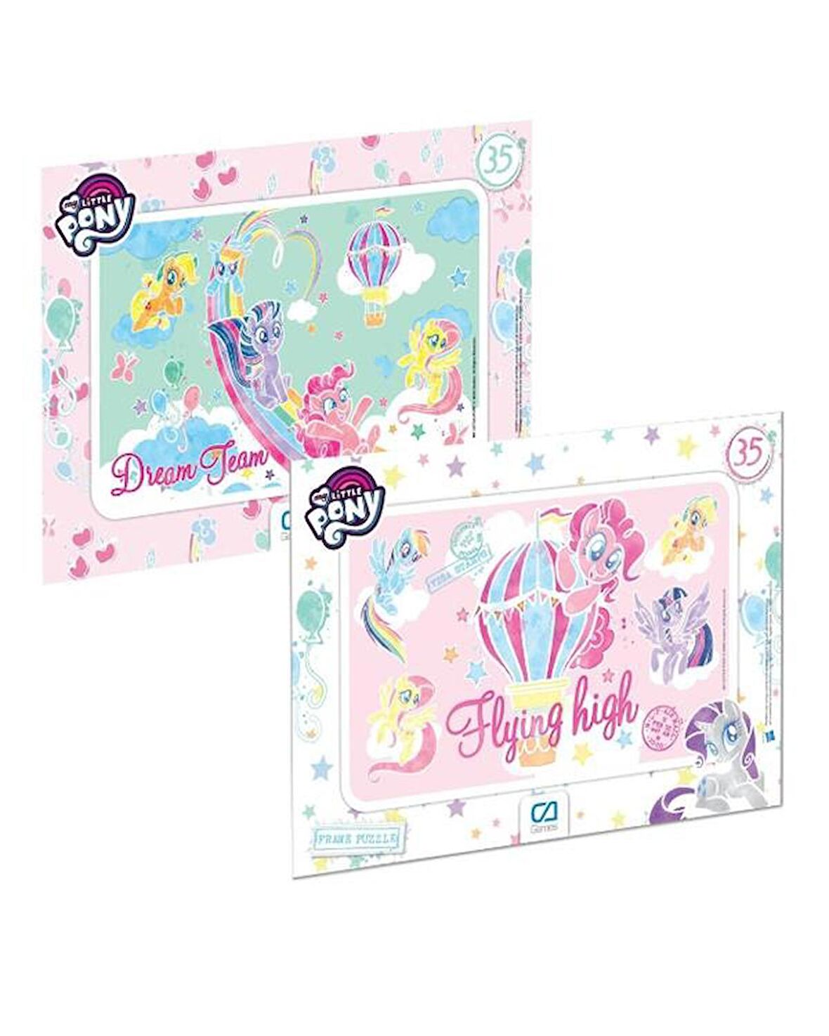 Ca Games My Little Pony 3+ Yaş Büyük Boy Puzzle 2x35 Parça
