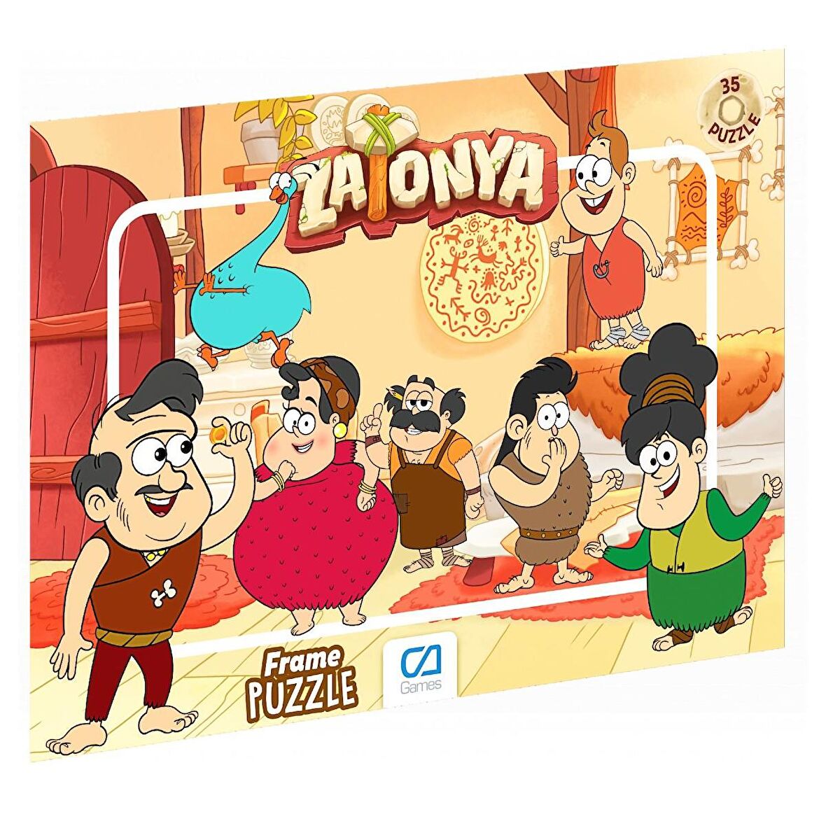 Ca Games Zatonya 35 Parça Frame Puzzle CA-5143