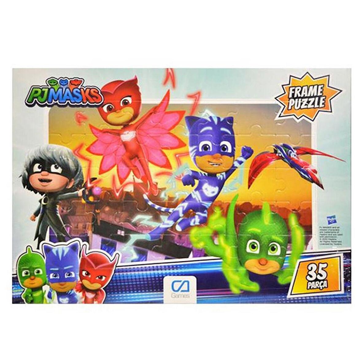 Ca Games Pjmasks 5192 3+ Yaş Büyük Boy Puzzle 35 Parça