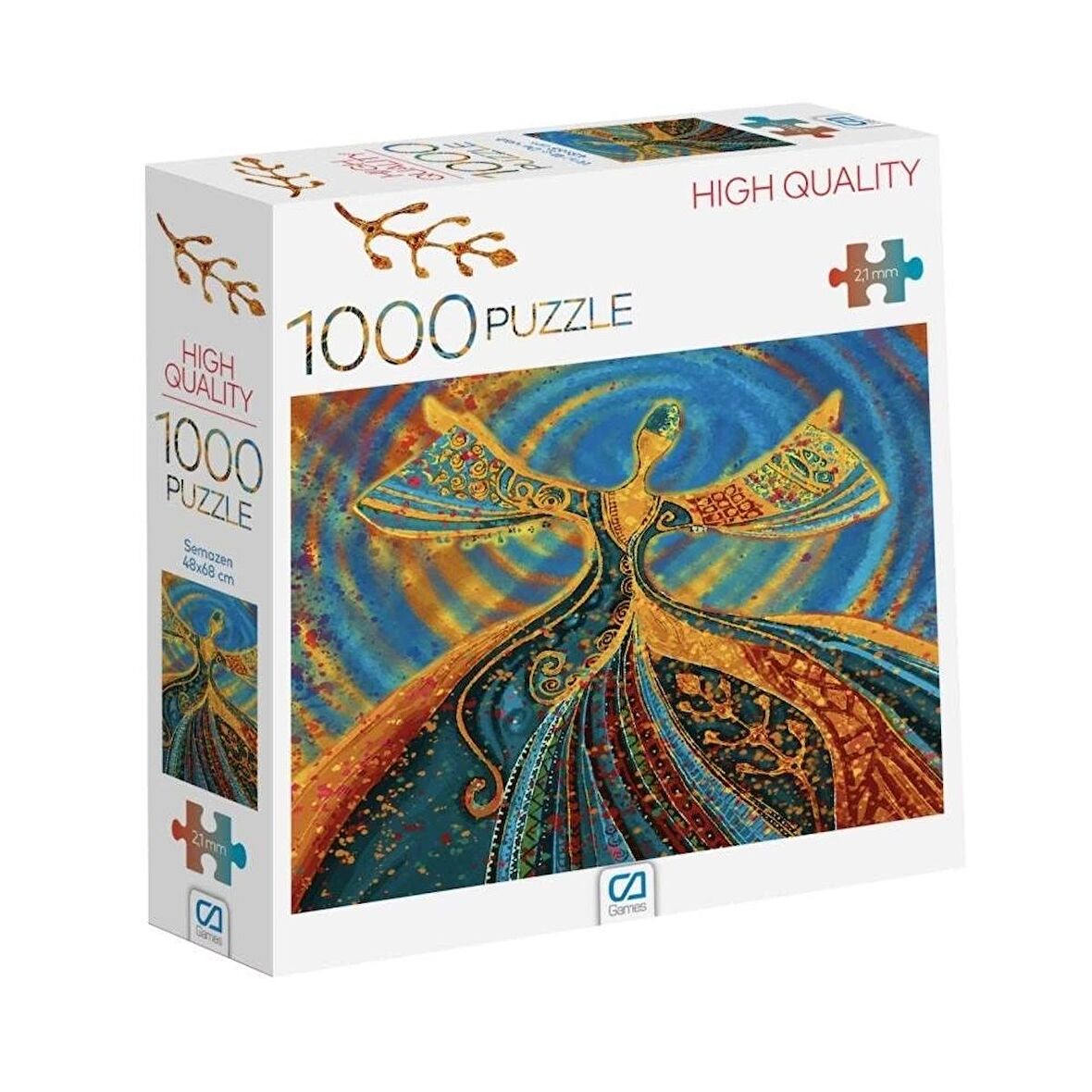 Puzzle 7036 12+ Yaş Küçük Boy Puzzle 1000 Parça