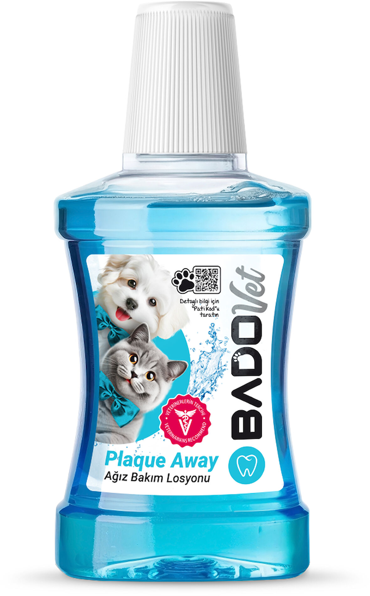 Bado Plaque Away Kedi ve Köpekler İçin Ağız Bakım Losyonu 250 Ml