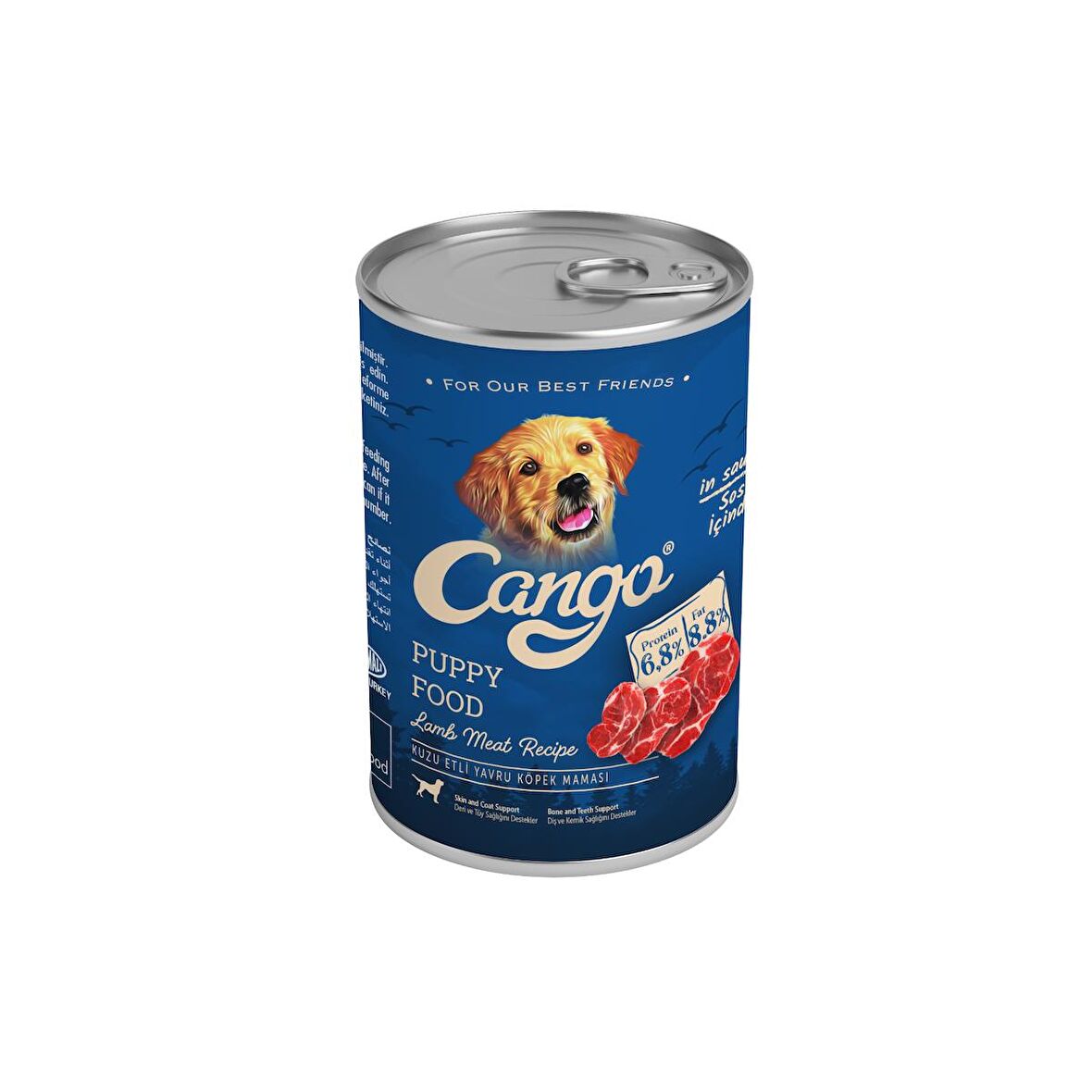 Cango Yavru Yaş Köpek Maması Kuzu Etli 415Gr