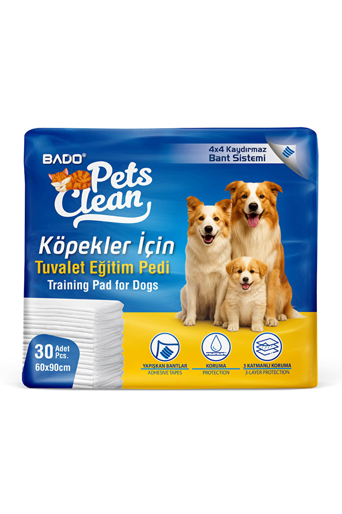 Pets Clean Tuvalet Eğitim Çiş Pedi 30Lu