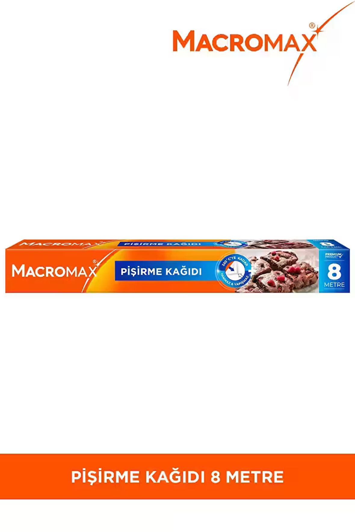 Macromax Pişirme Kağıdı 8 Metre
