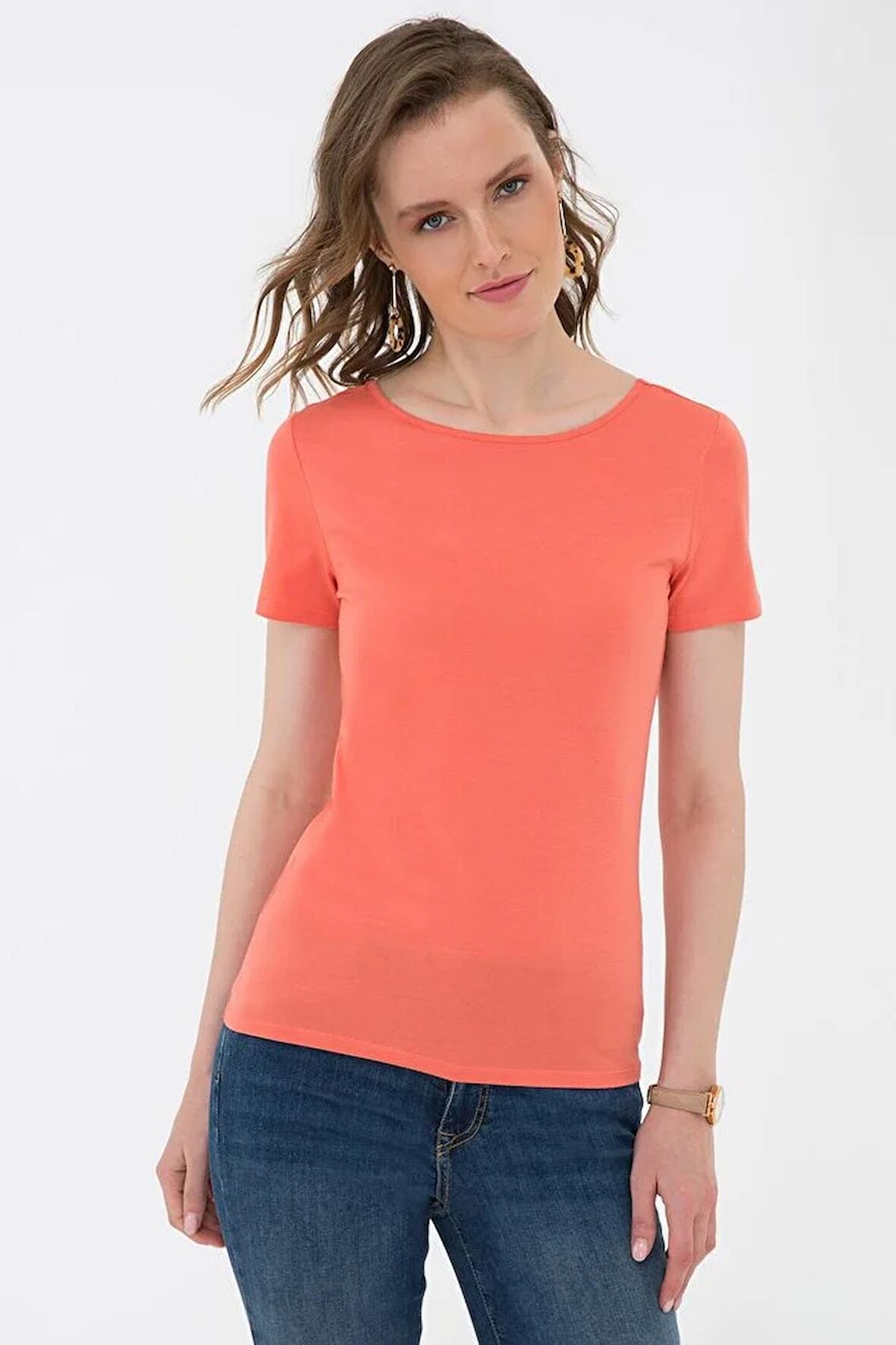 Nar Cicegi Kadın T-Shirt G022SZ011.000.762141.VR039