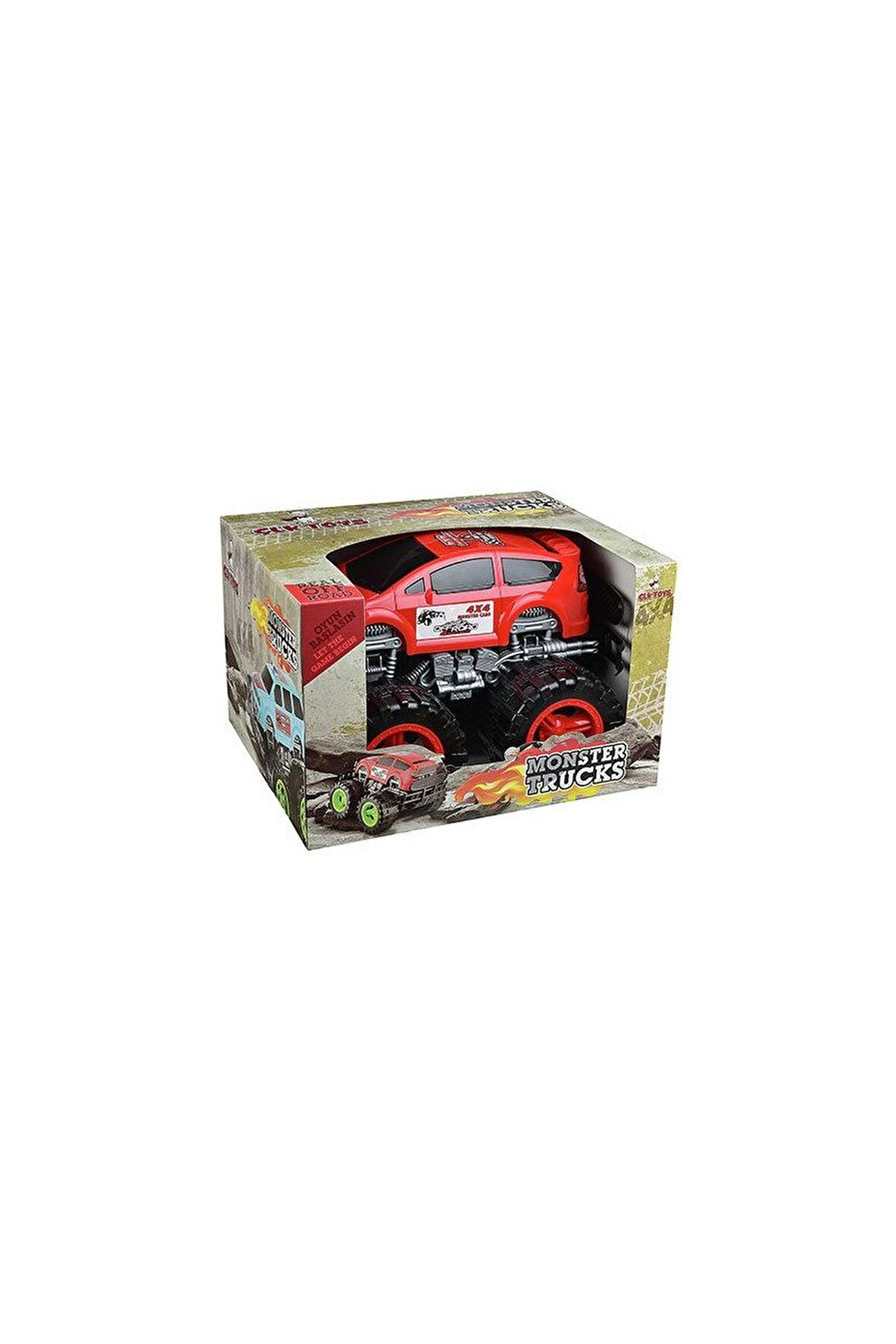 Çalkan Jumbo Araba Canavar Kutulu ÇLK-301 3012