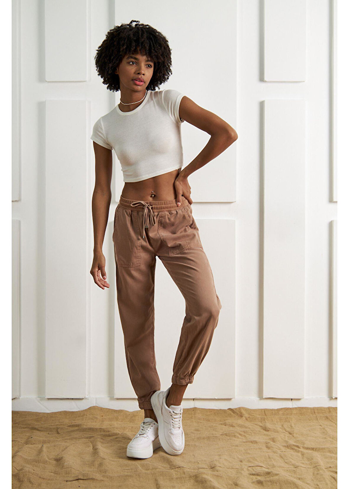 Beli Ribanalı Jogger Pantolon