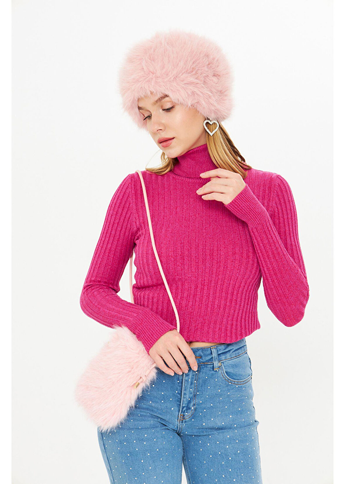 Likrali Bogazli Triko 