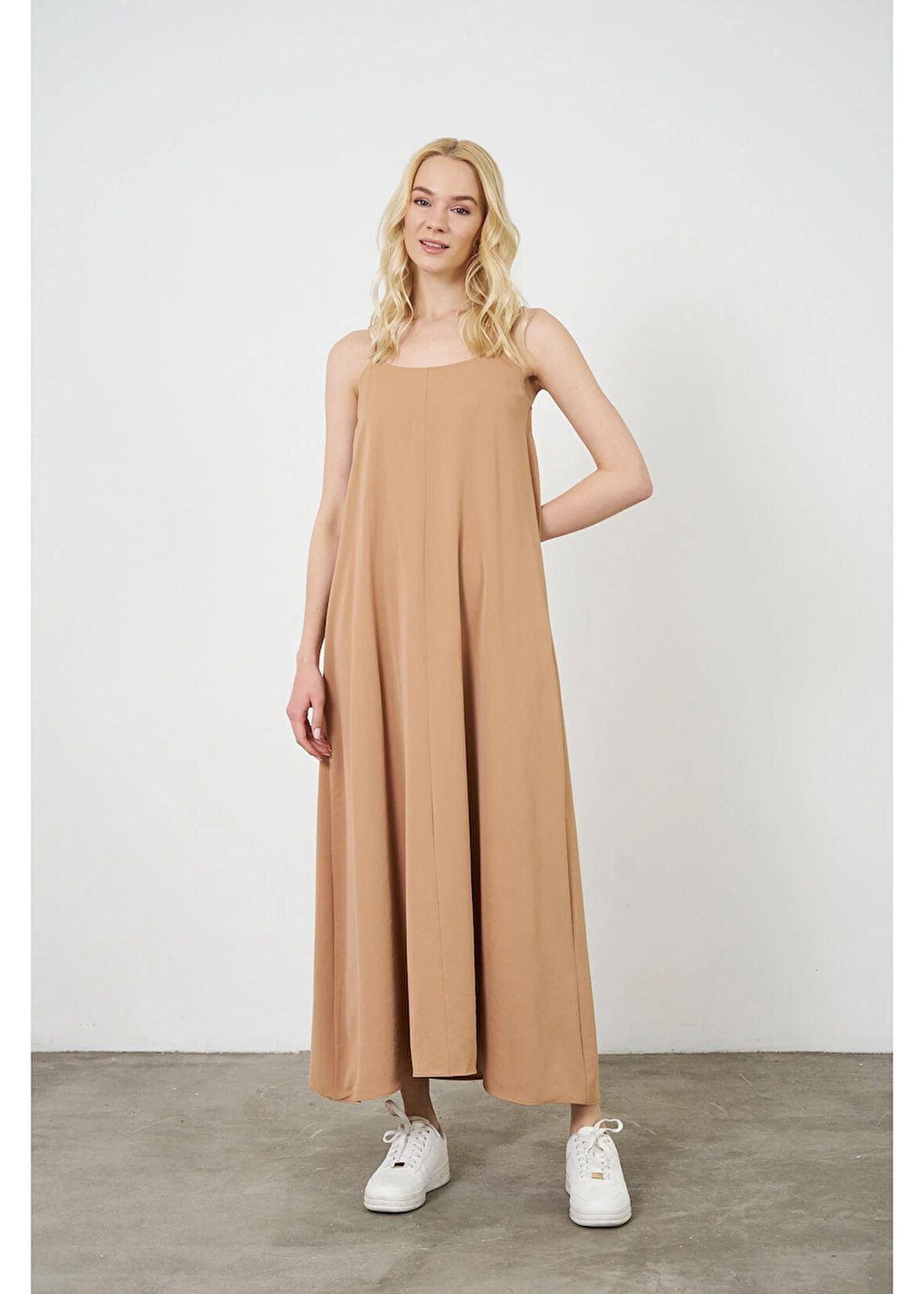 Ayarlanabilir Askılı Dubai Elbise