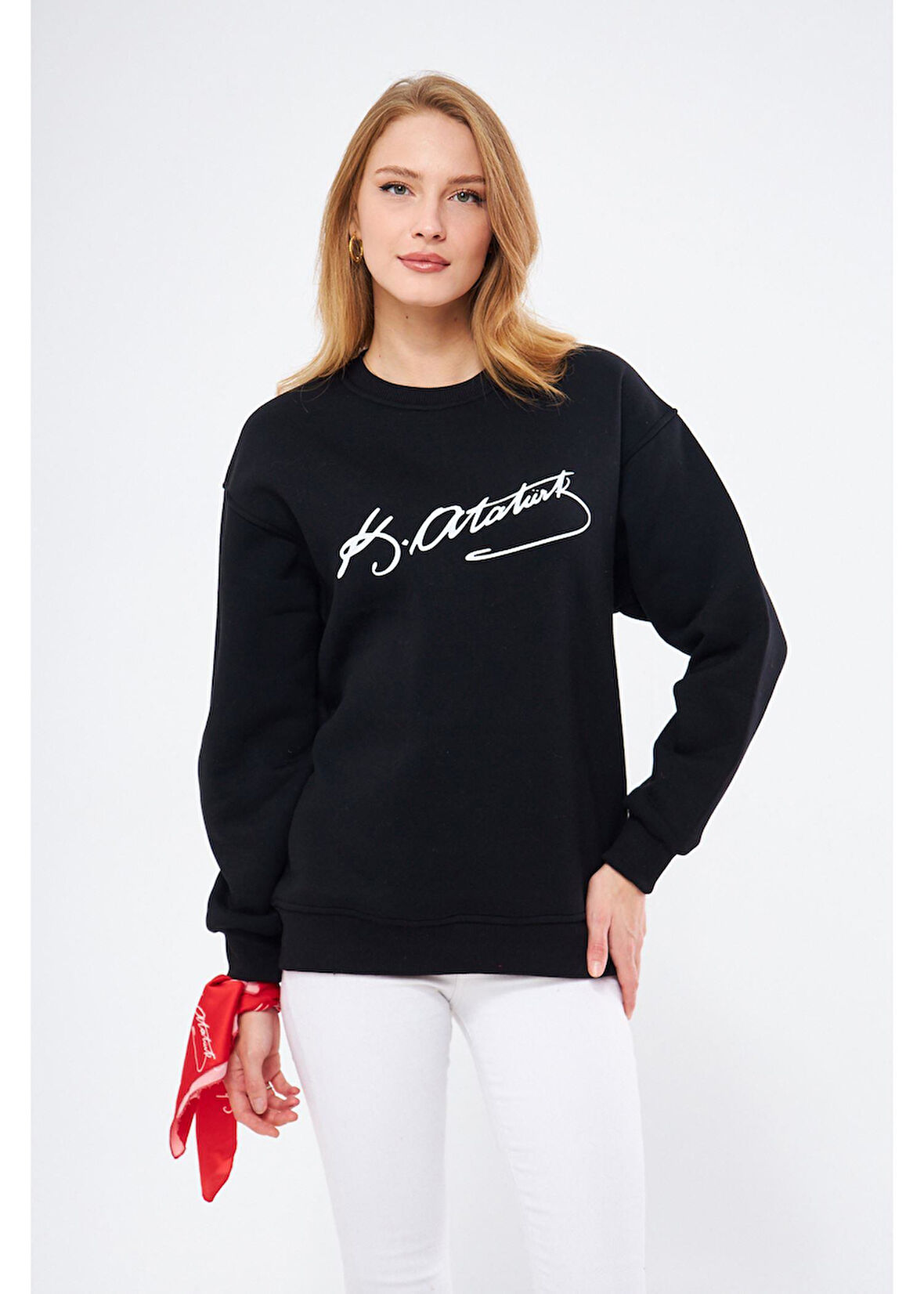 Cumhuriyet Koleksiyonu ATATÜRK İmzalı Sweatshirt 