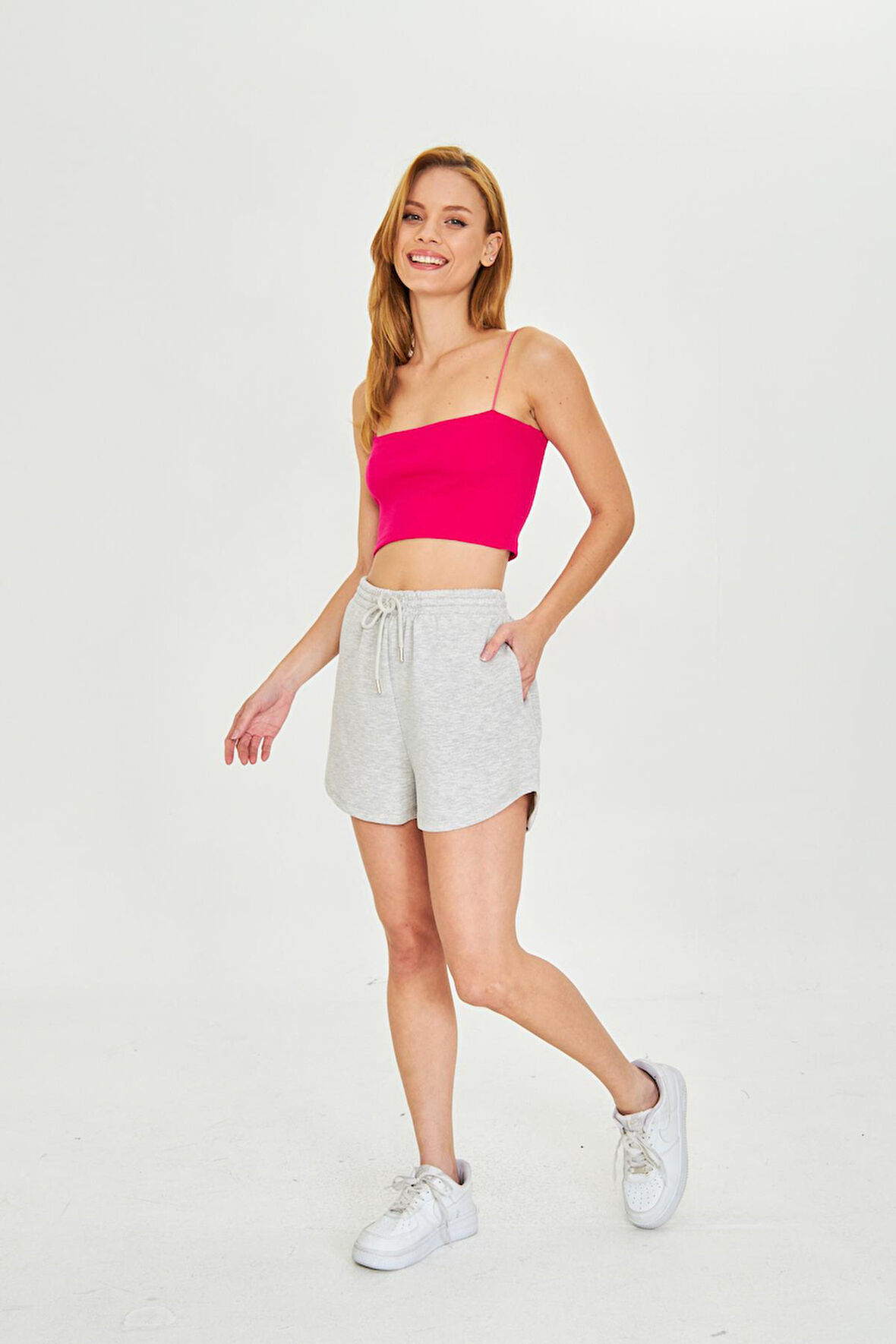 Beli Lastikli Modal Şort 