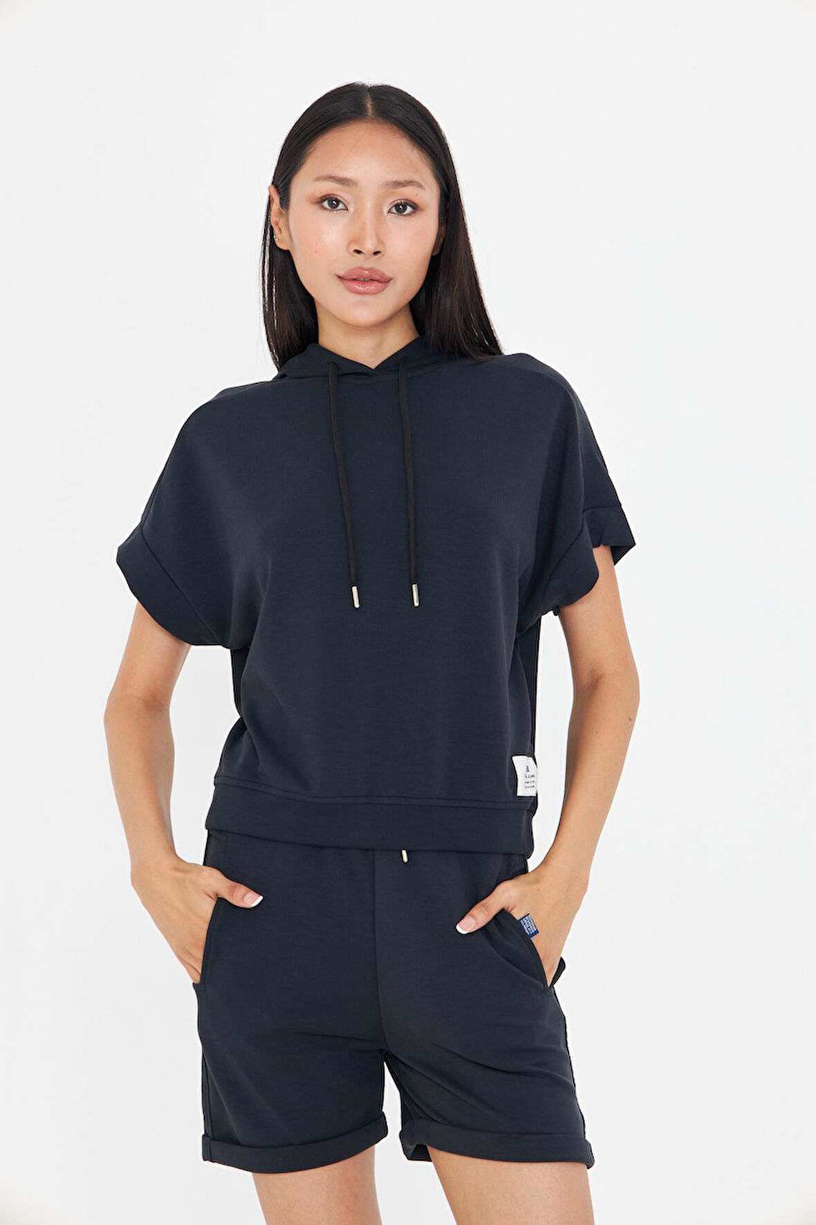 Bağcıklı Lastikli Modal Şort