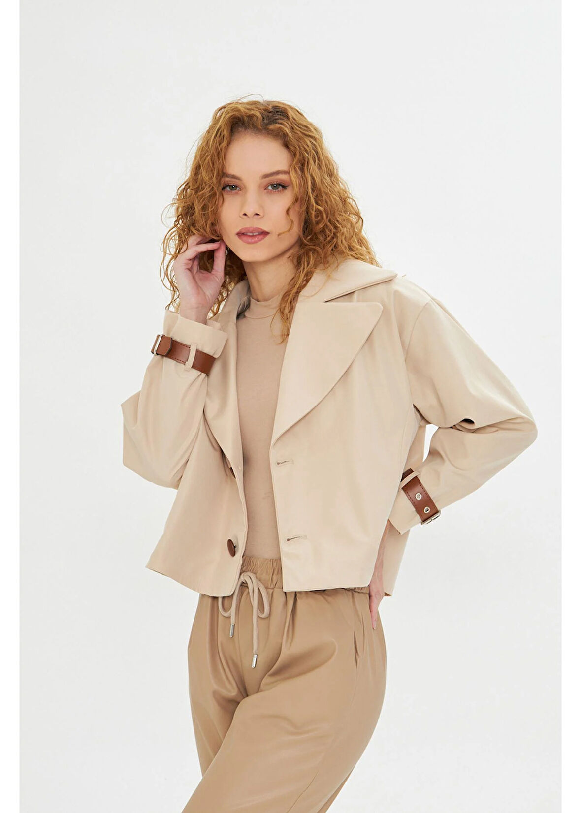 Kruvaze Suya Dayanıklı Trençkot 