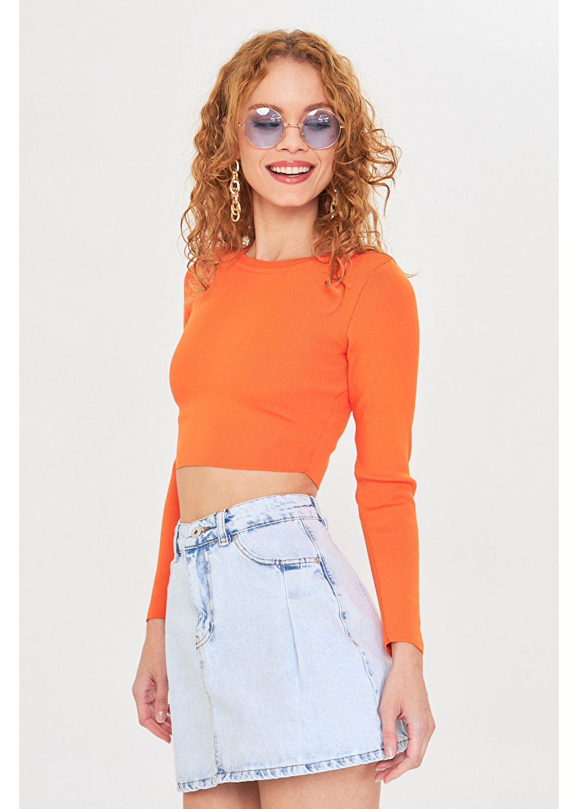 Basic Yaka Crop Kazak 