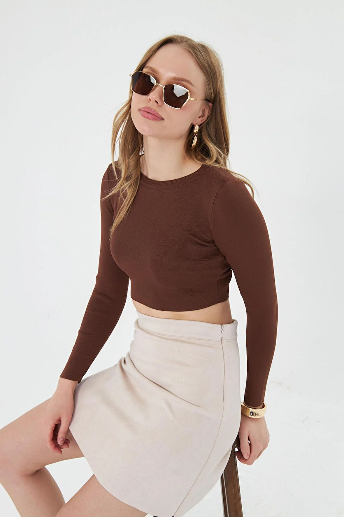 Basic Yaka Crop Kazak 