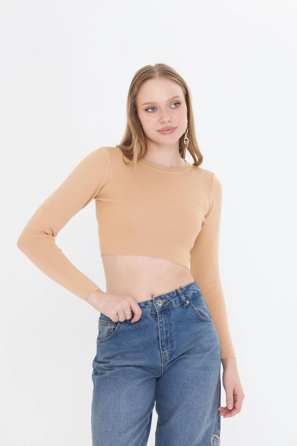 Basic Yaka Crop Kazak 