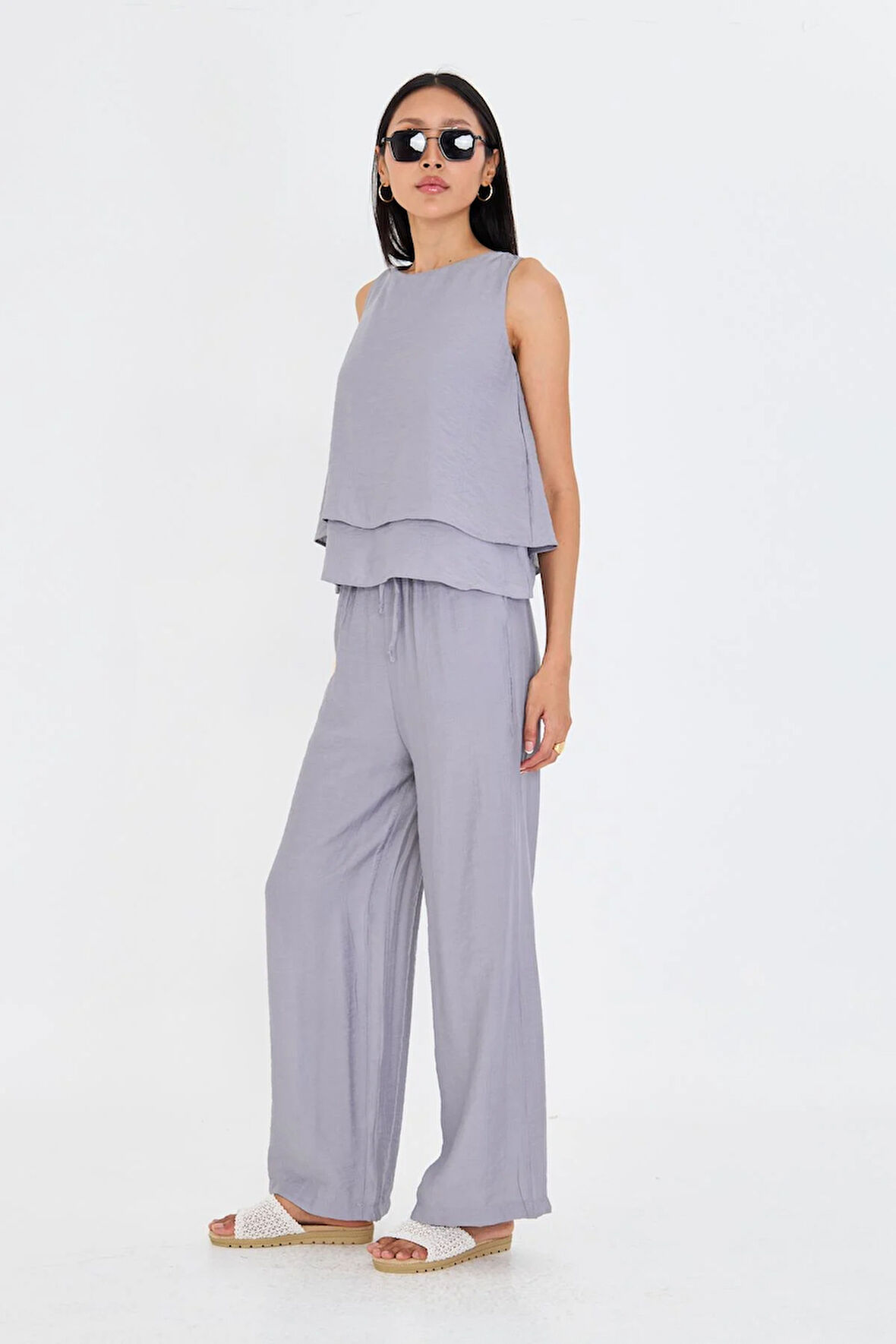 Beli Bağlamalı Pantolon