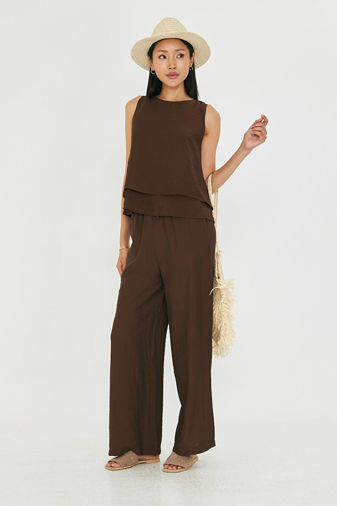 Beli Bağlamalı Pantolon