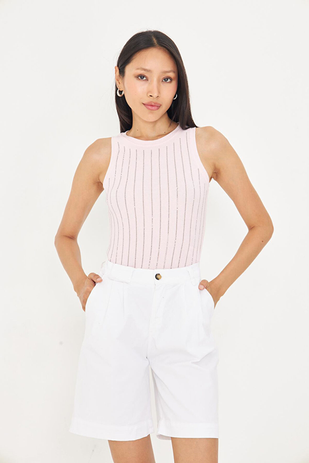 Sıra Taşlı Basic Atlet