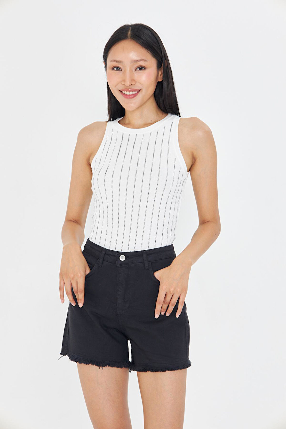 Sıra Taşlı Basic Atlet