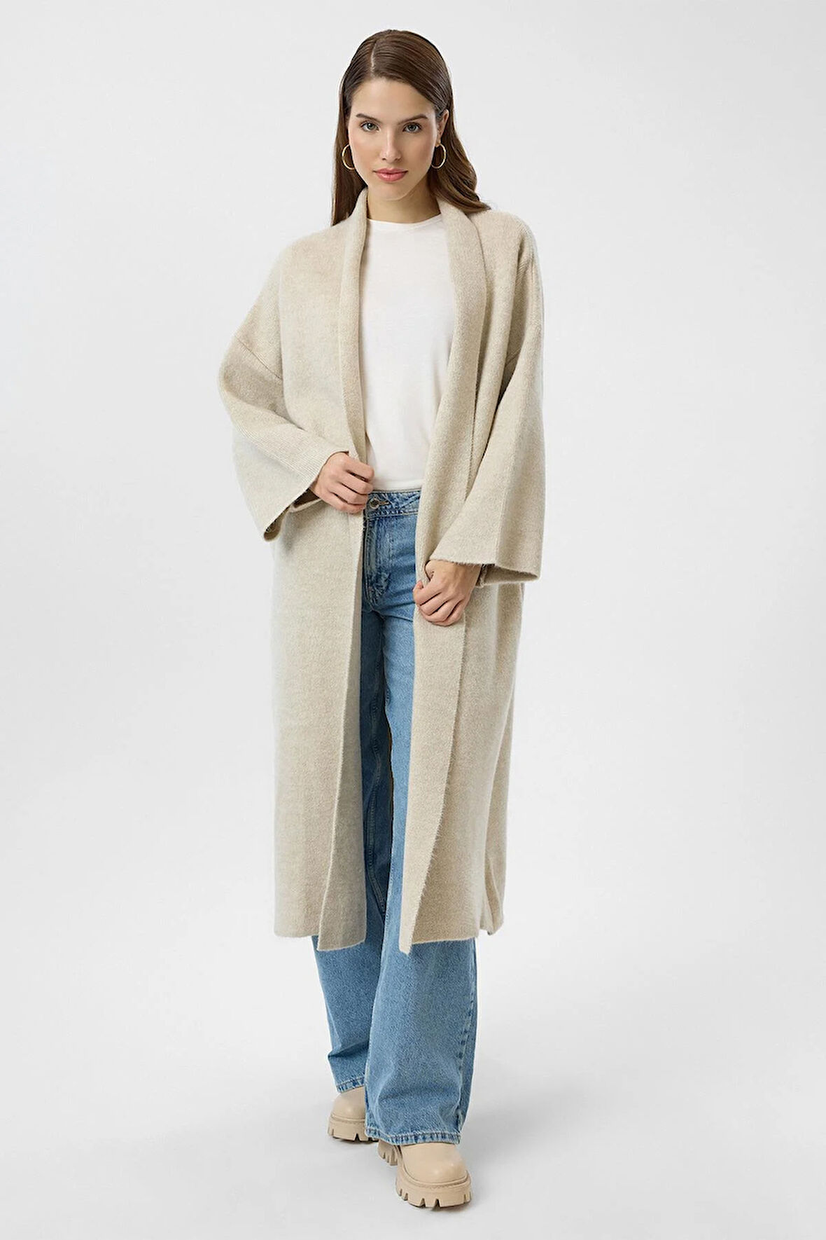 Uzun Şardonlu Hırka