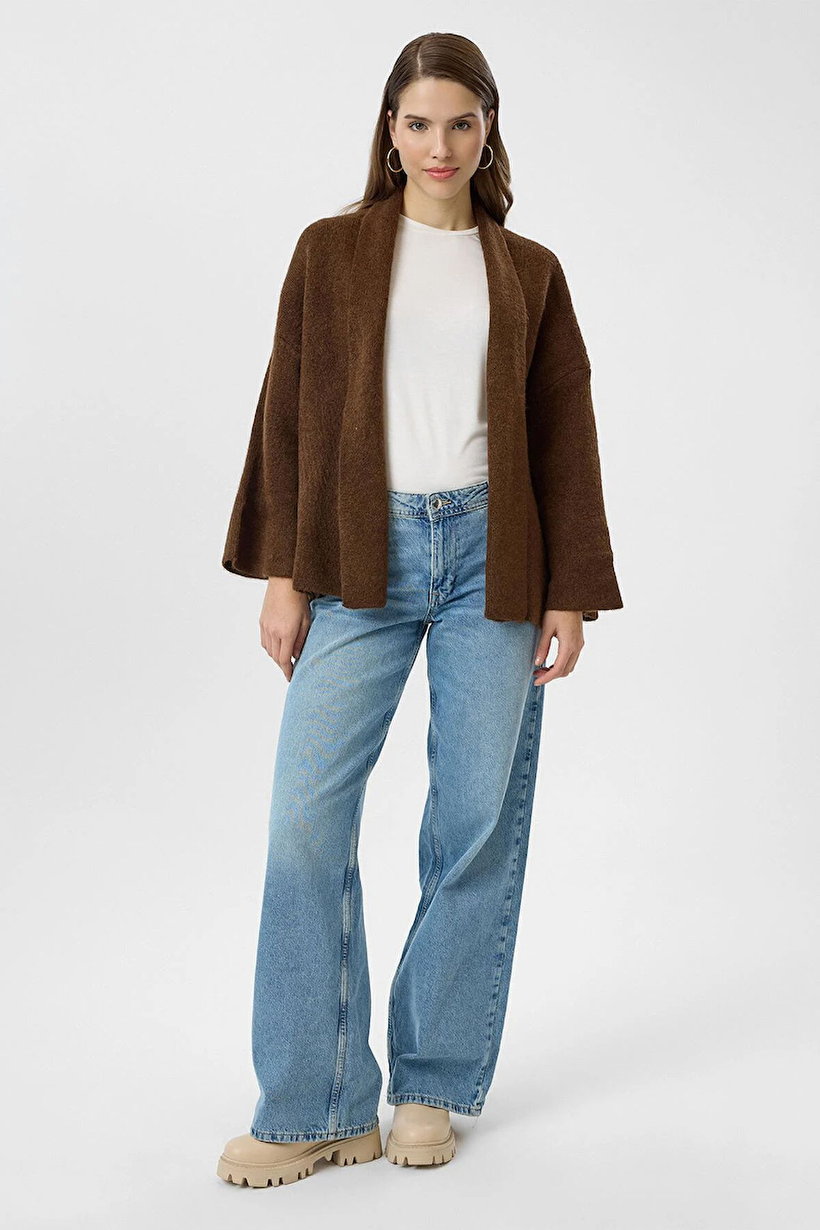 Kısa Şardonlu Hırka