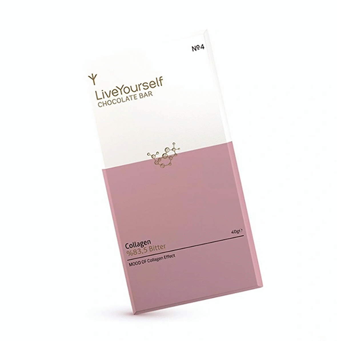 LiveYourself Chocolate Bar Collagen 40 gr