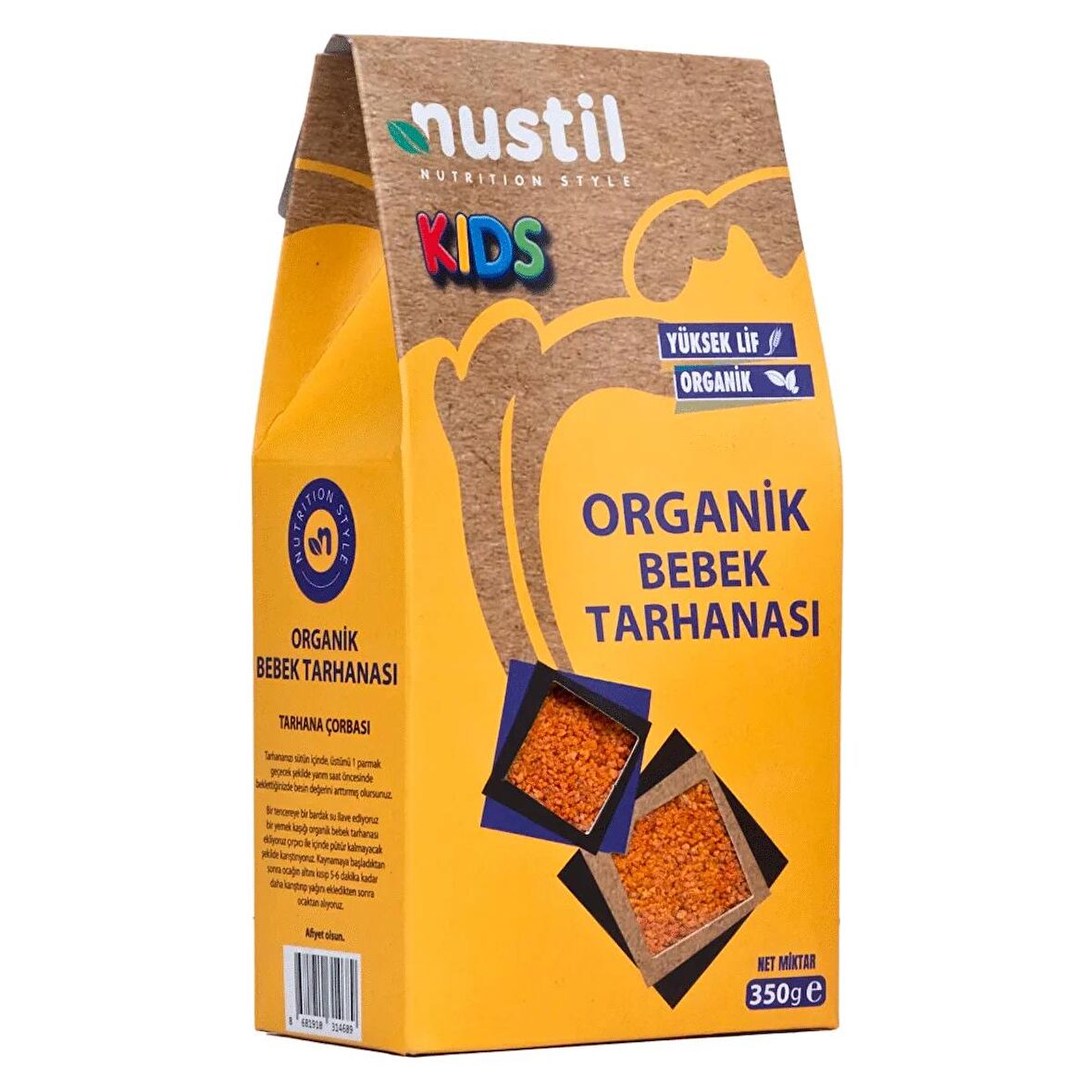 Nustil Organik Bebek Tarhanası 350g