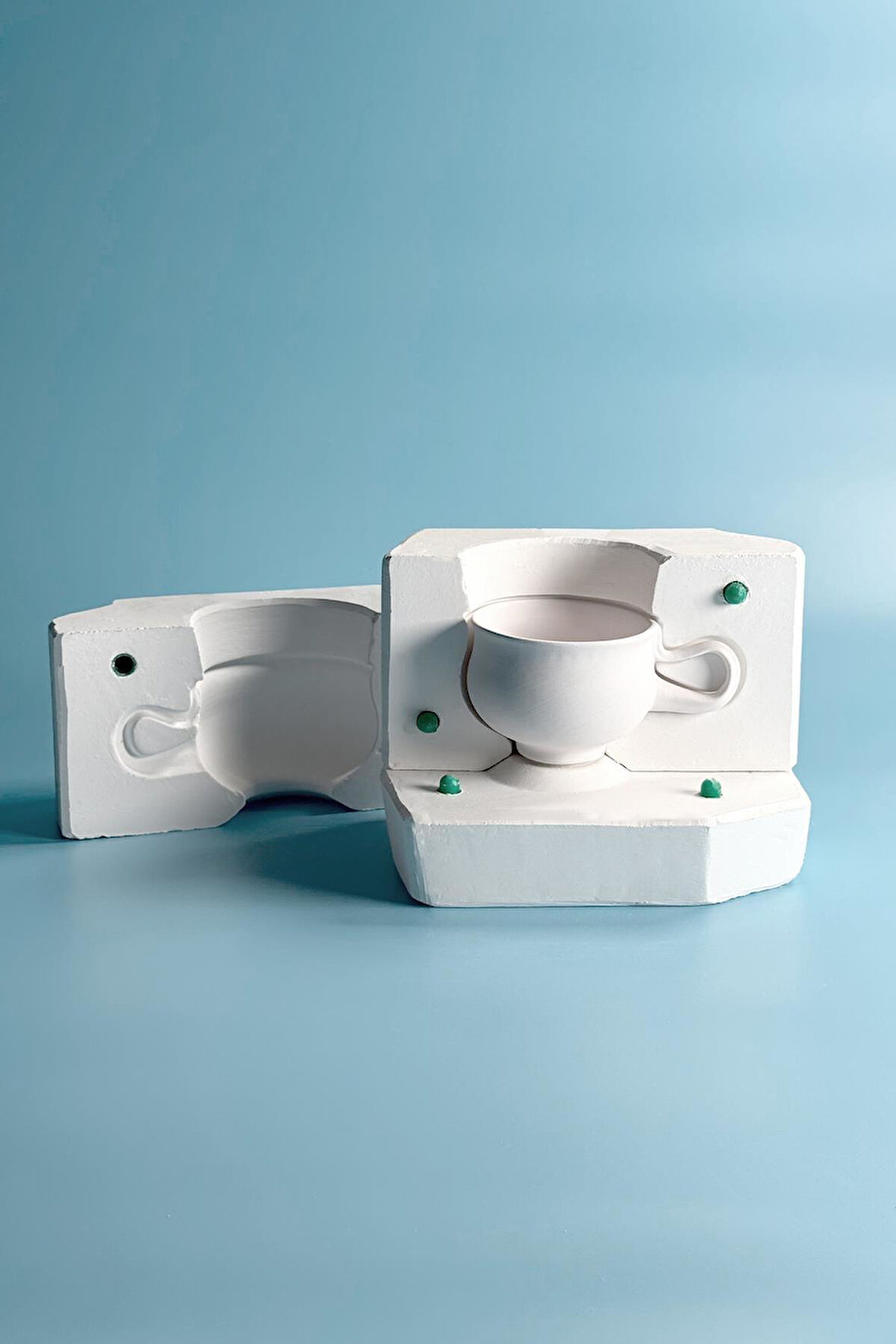 İngiliz Çay Fincanı - Alçı Kalıp