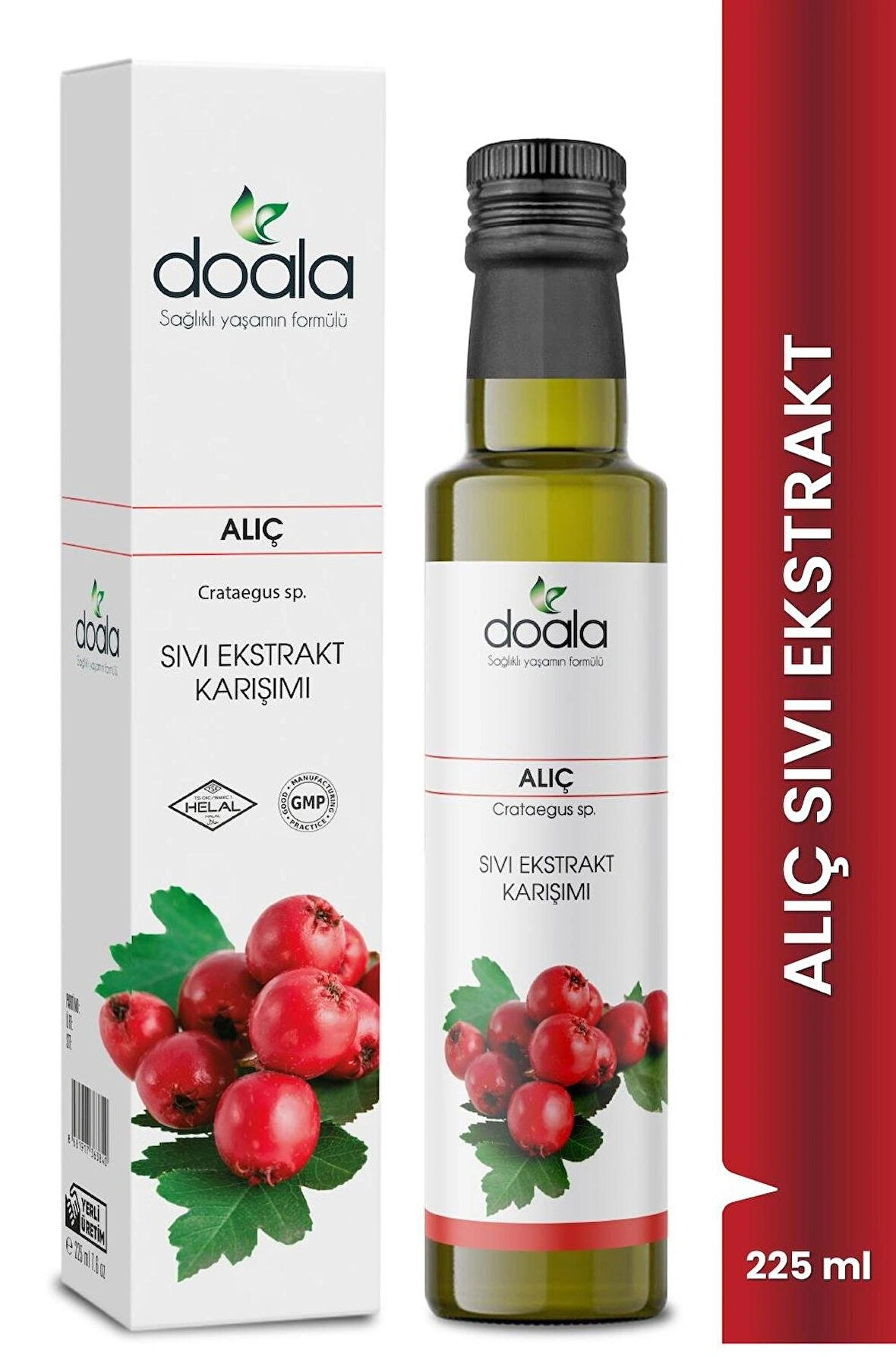 Doala Alıç Sıvı Ekstrakt Karışımı 225 ml