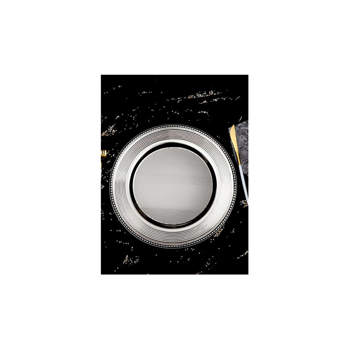 AROW TEPSİ 33CM SUPLA GÜMÜŞ RENK DC.TR-4105 5817