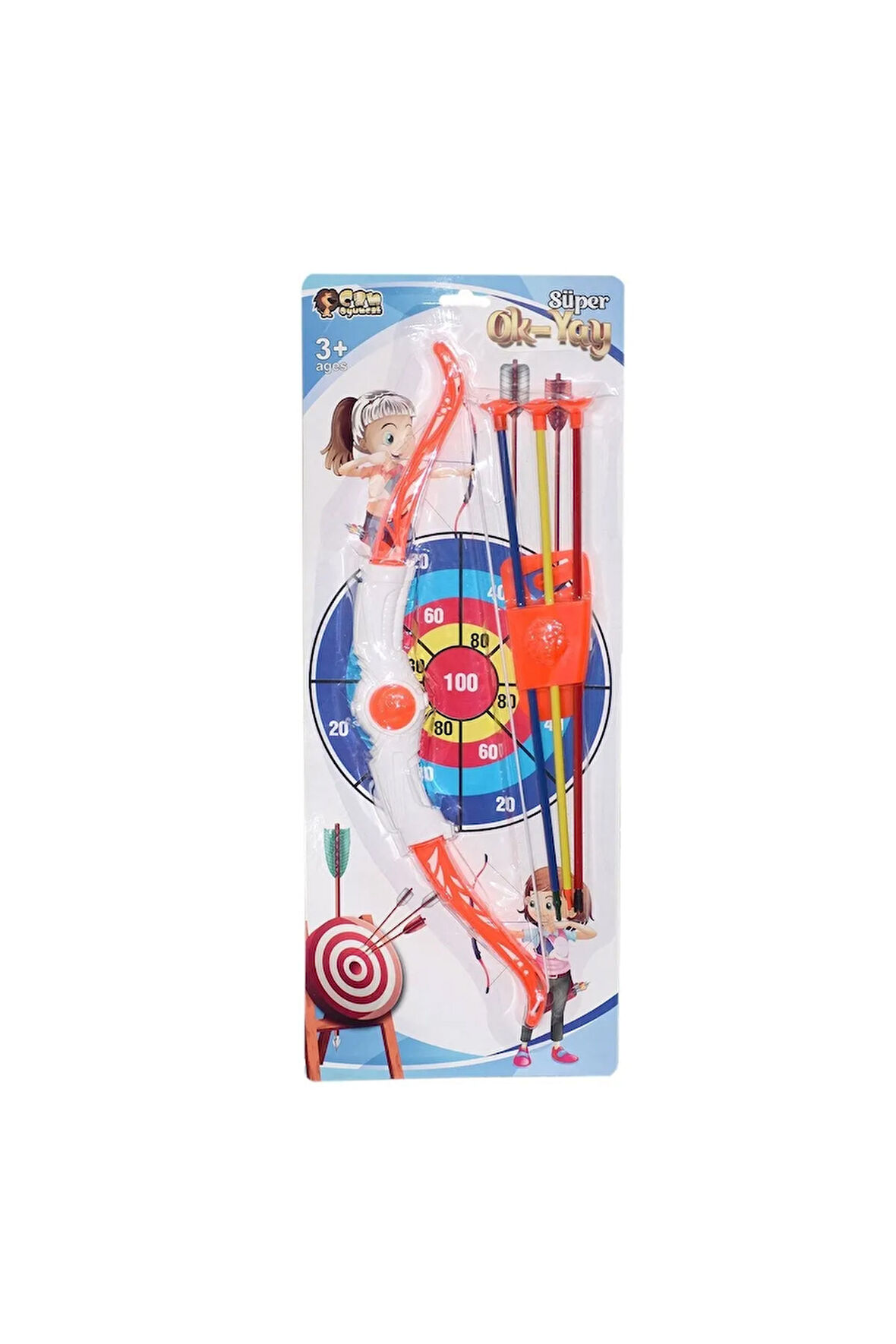 E3050 Kartela Süper Ok Yay Seti