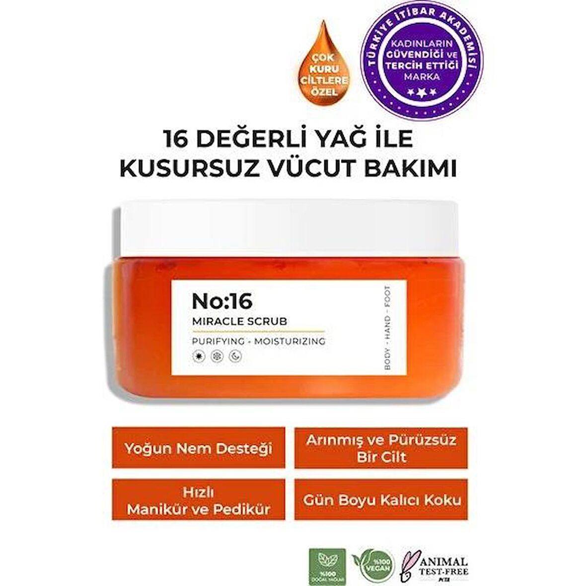 Sinoz Body Scrub Mıracle No 16 Vücut Peelingi 300 Ml