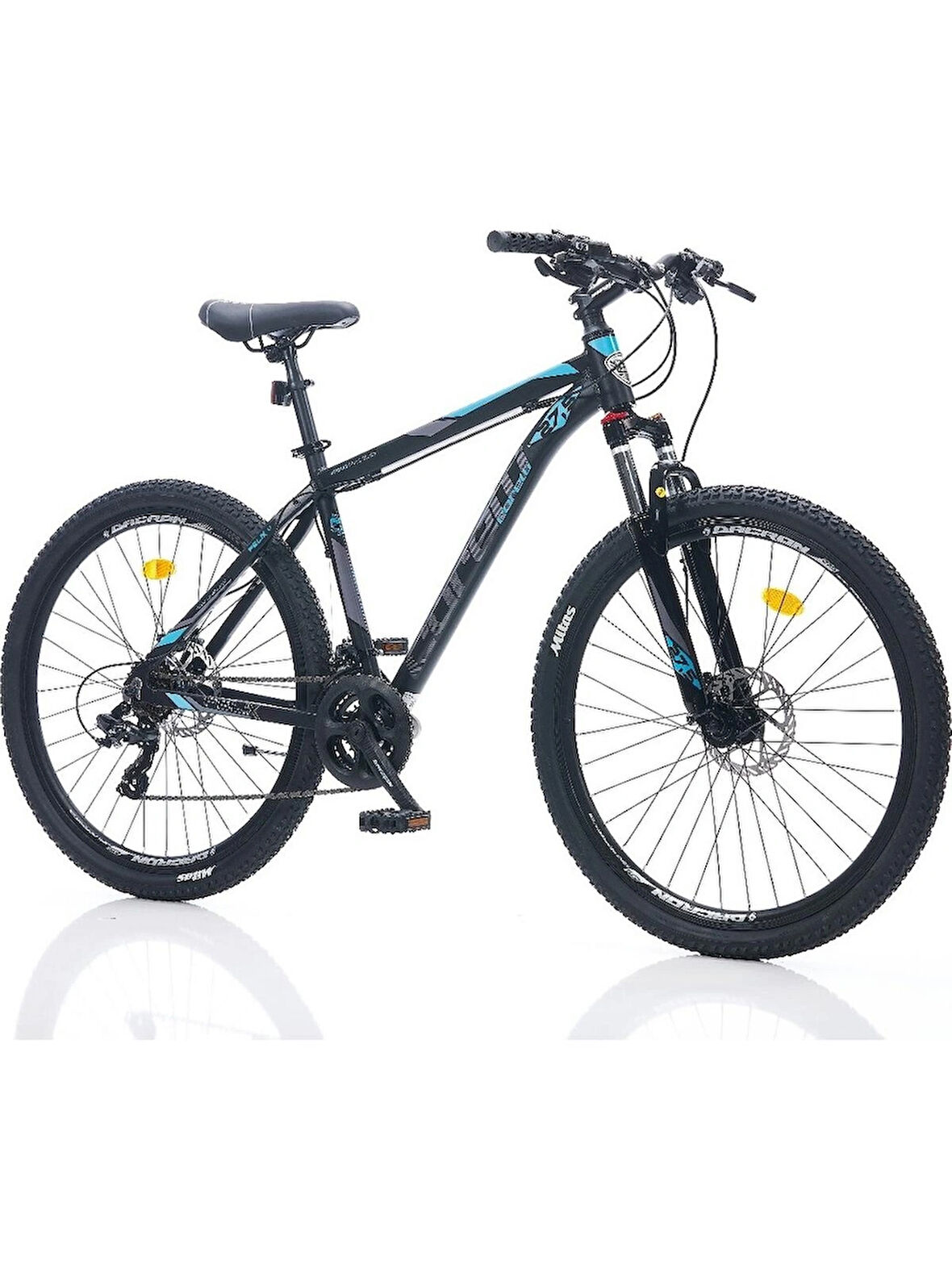 Corelli Felix 1.0 Hidrolik Disk Fren 26 Jant 15k Siyah- Turkuaz