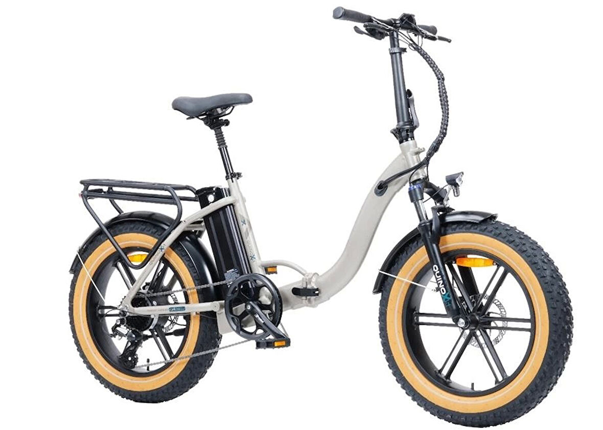 CORELLİ QUINOX-S FAT BIKE ELEKTRİKLİ KATLANIR BİSİKLET 42CM MD 20 JANT 8 VİTES DARK GREEN