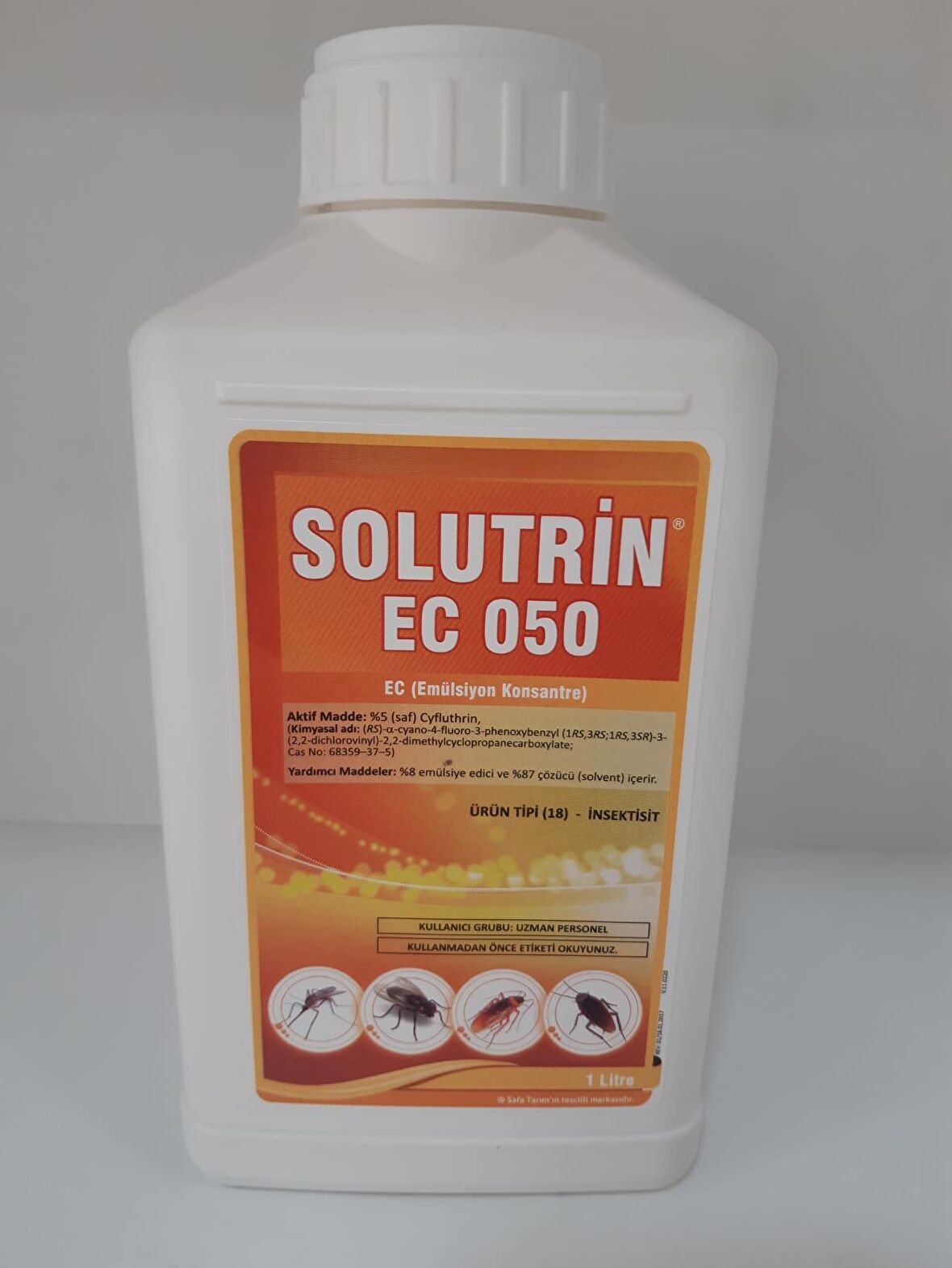 SOLUTRİN EC 050 KOKULU HAŞERE ÖLDÜRÜCÜ (1.Litre)