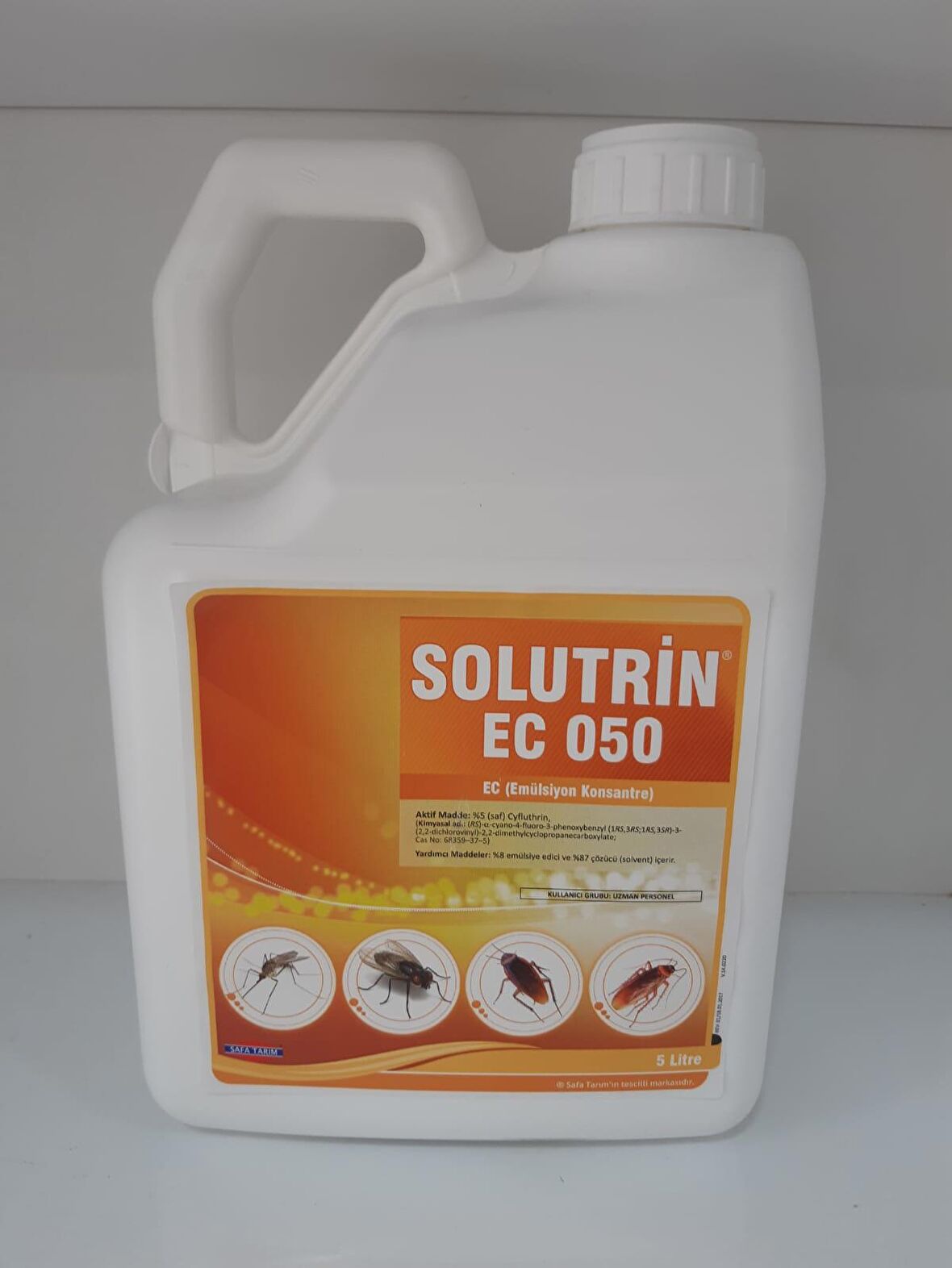 SOLUTRİN EC 050 KOKULU HAŞERE ÖLDÜRÜCÜ (5.Litre)