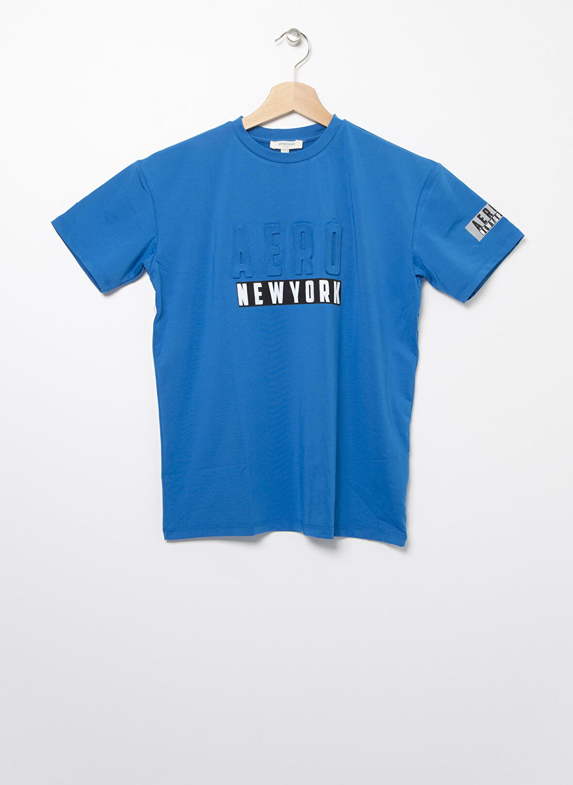 Aeropostale  Saks Bisiklet Yaka Erkek Çocuk T-Shirt