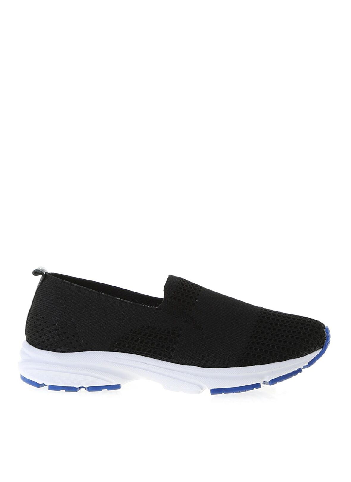 Limon Bağcıksız Siyah Kadın Sneaker