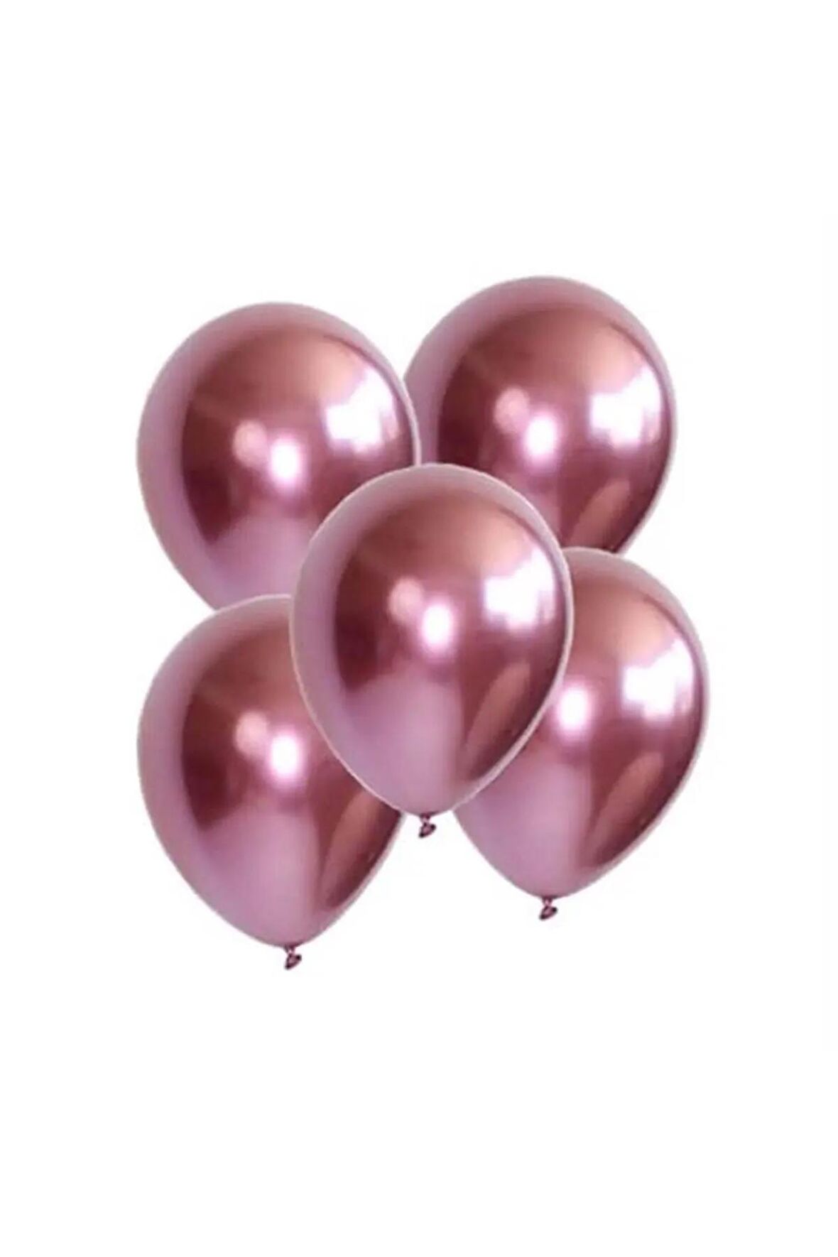 Krom Pembe Balon 5'li