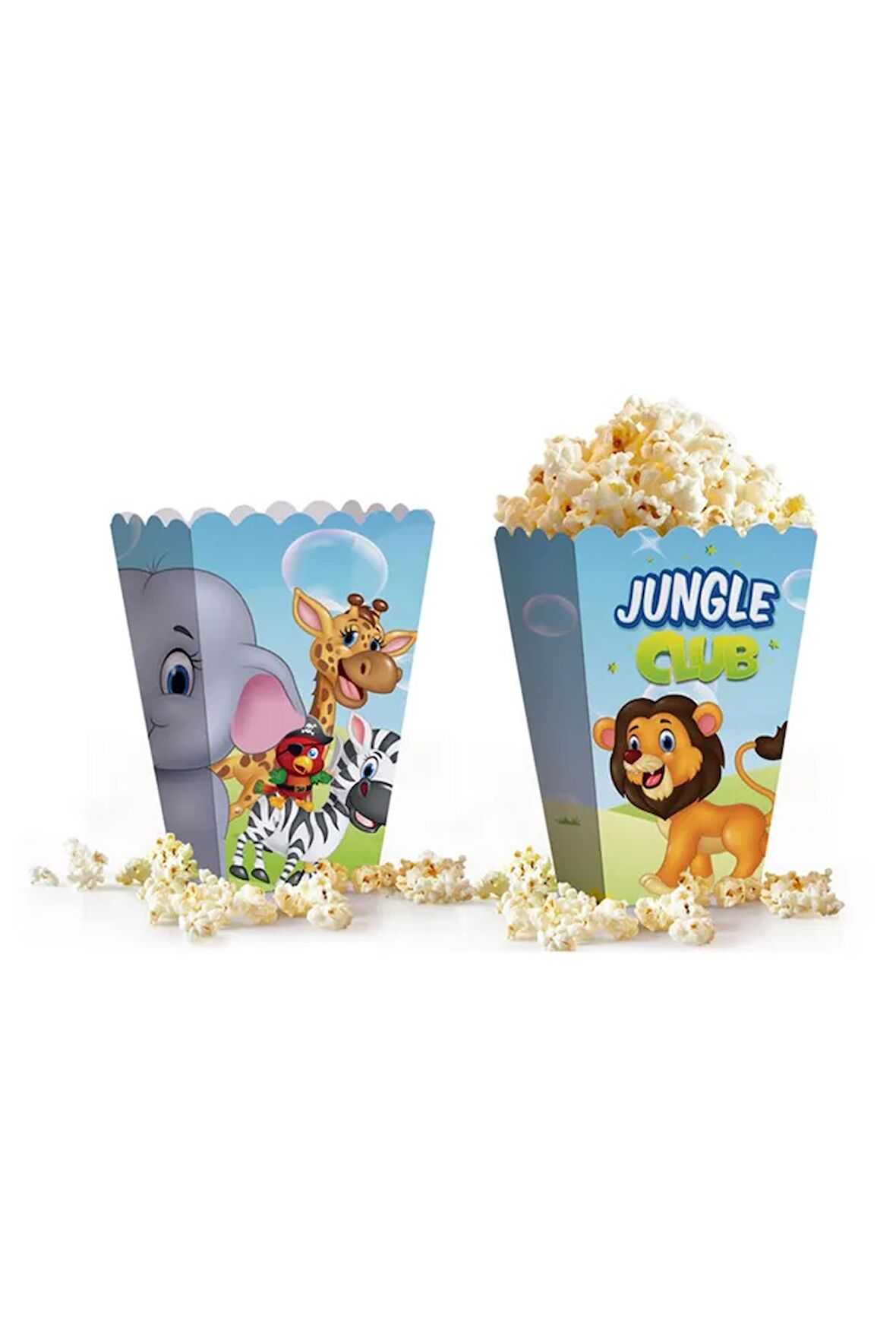 Jungle Club Popcorn Kutusu