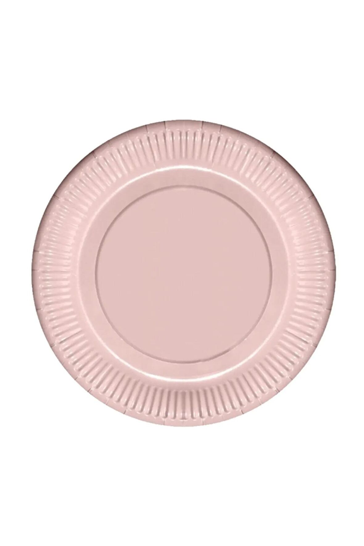 Makaron Turuncu Karton Tabak 8'li 23cm