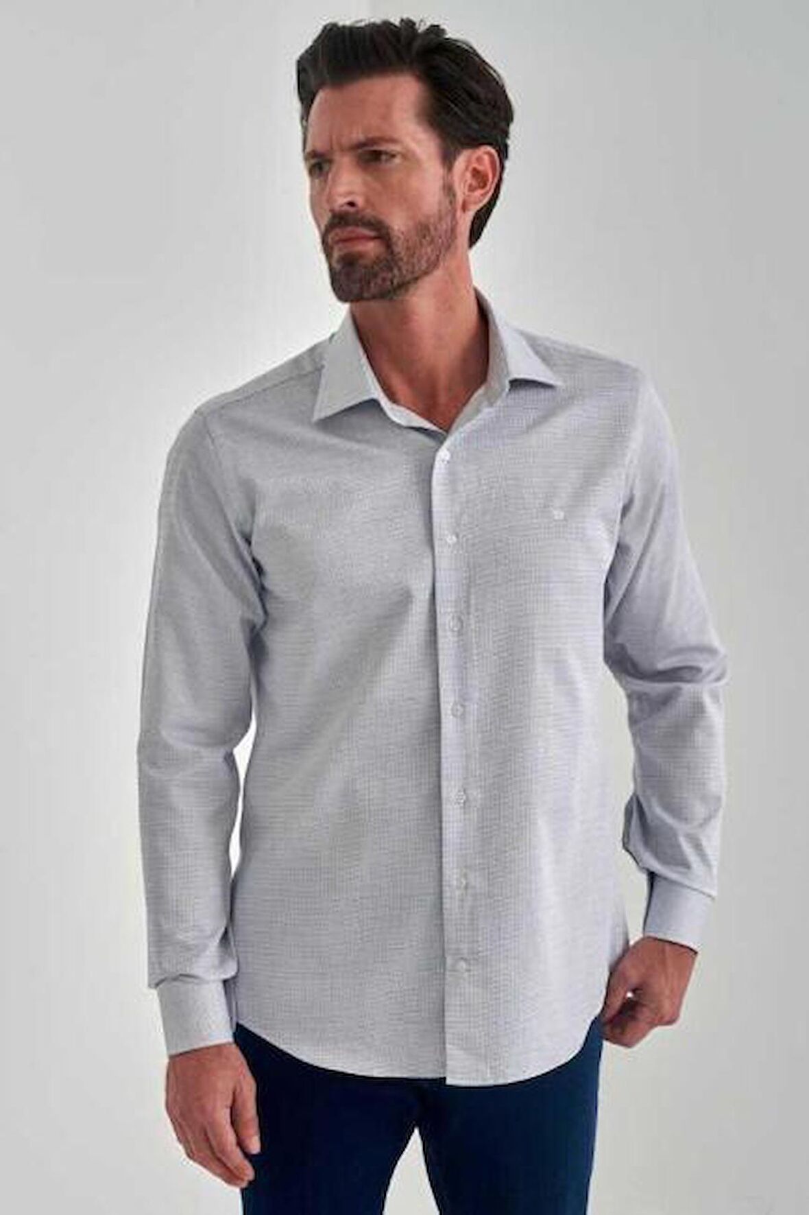 Bisse Erkek Regular Fit Uzun Kollu Klasik Gömlek LACİ GM21K212072_E39