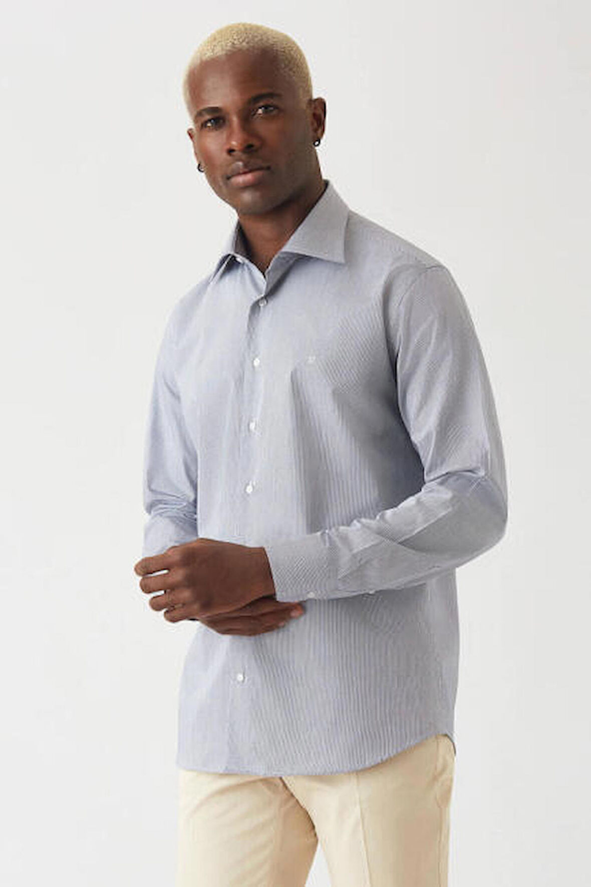 Bisse Erkek Regular Fit Uzun Kollu Klasik Gömlek LACİ GM22K222035_D39