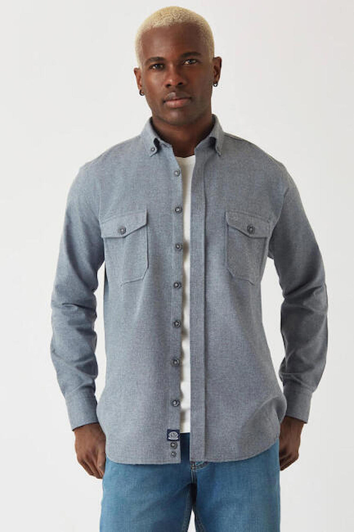 Bisse Erkek Regular Fit Uzun Kollu Flanel Gömek LACİ GM22K222081_K39